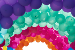 Bubble house event, regio Rotterdam-Rijnmond, Ridderkerk, feest, springkussen, kinderfeest, soft play, Balloon bubble house, gender reveal, ballonnenboog